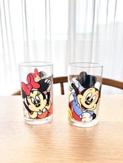 ディズニー ミッキー＆ミニー グラス セット