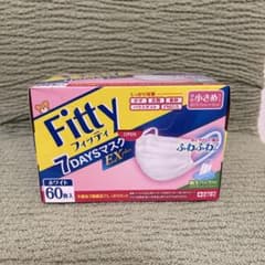 Fitty 7DAYSマスク EXplus やや小さめ 60枚入のサムネイル