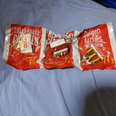 訳あり未開封マクドナルド キャラクターグッズ ストラップ 3点セット