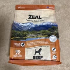 ドッグフード ZEAL Air Dried Dog Food Beef 960g ZEAL Air Dried Dog Food Beef 960g - メルカリ