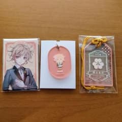 刀剣乱舞 物吉貞宗 さくら装備 アクリルタグプレート 祝装缶バッジ お守り風のサムネイル