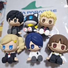 ペルソナ5 ザ・ロイヤル CUTOT ラバーフィギュア 全6種 　ダイソーのサムネイル