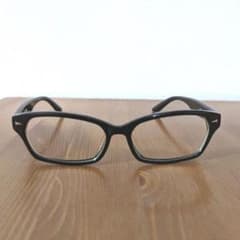 【送料込み】 Ray-Ban　レイバン　黒縁メガネ　度付きのサムネイル