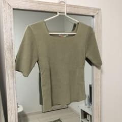 【10/11までの限定価格】dholic 半袖ニット　トップスのサムネイル