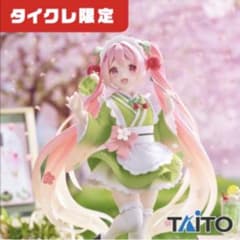 [타이클레 한정] 벚꽃 미쿠 Coreful 피규어 ~신작 일본식 카페 ver.~