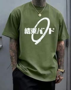 半袖　Tシャツ　結束バンド　Lサイズ　コットン　ボッチザ・ロック　ぼっちざろっく