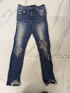 Rady♡ダメージ加工スキニーデニム