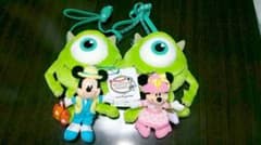 東京ディズニーランドパスケース  ぬいぐるみストラップのサムネイル