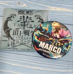 ONEPIECE ワンピース 輩缶バッジ 頂上戦争 マルコ - メルカリ