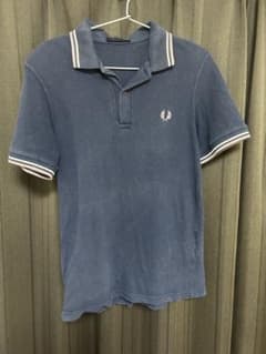 FRED PERRY フレッドペリー ネイビーポロシャツのサムネイル