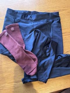 lululemon ルルレモン レギンス＋ソックスセット - メルカリ