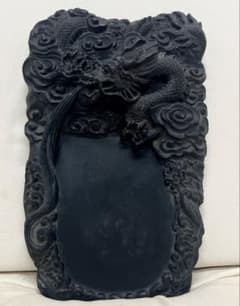 中国古玩 龍彫刻大型硯 約35cm 約5.5kg 書道具 唐物 古美術 観賞硯 中国古玩 龍彫刻大型硯 約35cm 約5.5kg 書道具 唐物 古美術 観賞硯
