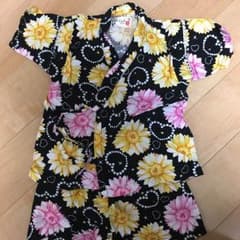 花柄  浴衣（甚平）☆90センチのサムネイル