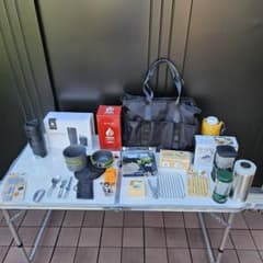 キャンプ用品まとめ売り モンベル メスティン バーナー コーヒーメーカー キャンプ用品まとめ売り モンベル メスティン バーナー コーヒー