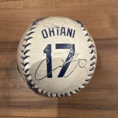 【新品】大谷翔平 刺繍サイン入りボール Dodgers