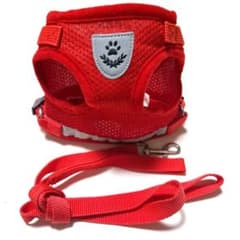 犬用 ハーネス リード セット レッドのサムネイル