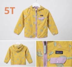 美品パタゴニア Patagonia キッズ 5Tジャケット 花柄のサムネイル