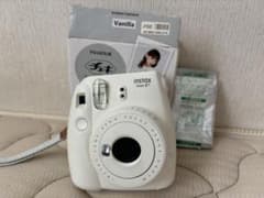 FUJIFILM instax mini 8+ バニラ 本体 フィルム付きのサムネイル