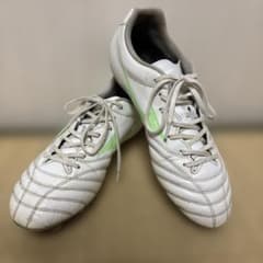 MIZUNO サッカースパイク ホワイト グリーンのサムネイル