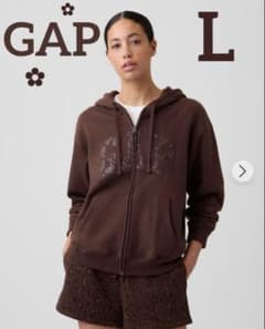 【希少レア】新品ꕥリラックスフィットGAPロゴジップアップパーカーヒョウ柄 m69297947031_1.jpg?1785467716