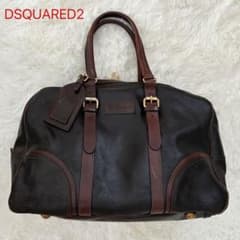 DSQUARED2 レザー ボストンバッグ ベルト archive イタリア製 - メルカリ