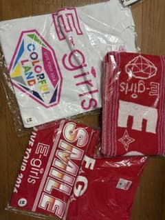 E-girls ライブツアー グッズ Tシャツ タオル まとめ売りのサムネイル