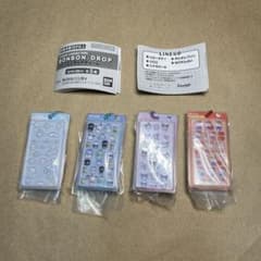 ボンボンドロップ ミニチュアチャーム 4セットのサムネイル