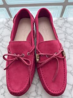Cole Haan Nike Air ドライビングシューズ ピンクレッドのサムネイル