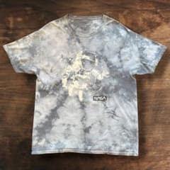 NASA タイダイ Tシャツ 宇宙飛行士 グレー L 穴複数ありのサムネイル