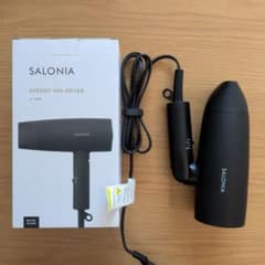 SALONIA スピーディーイオンドライヤー SL-013BK ブラック - メルカリ