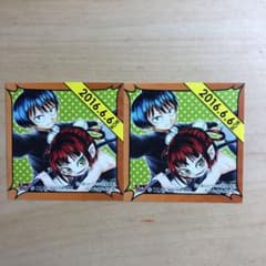 たくあんとバツの日常閻魔帳 ステッカーのサムネイル