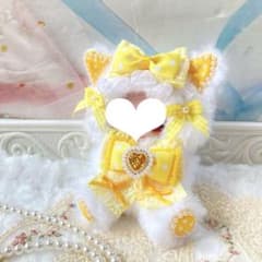 10〜14cm おすわり着ぐるみ ねこ ぬい服 ぬいぐるみ - メルカリ