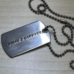 DOLCE & GABBANA ドッグタグネックレスのサムネイル