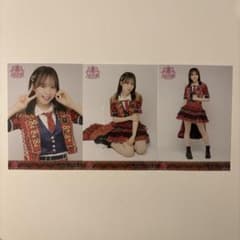 AKB48 倉野尾成美 武道館 赤チェック 衣装 生写真 ランダム コンプ