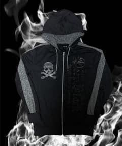 00s archive y2k ジップパーカー グランジ お兄系 平成 スカル - メルカリ