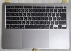 【動作確認済】MacBookAir A2337 スペースグレー JISキーボード
