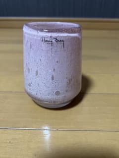 Henry Dean ガラスフラワーベース ピンクのサムネイル