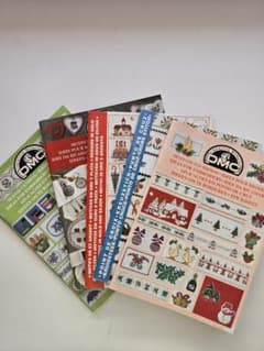 【DMC クロスステッチ用図案集5冊セット】のサムネイル