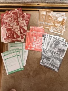 Vジャンプ 10月特大号 付録カード まとめ売り4セットのサムネイル