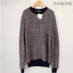【大幅値下】ZANONE ニット セーター モヘア混ウール　size 48のサムネイル