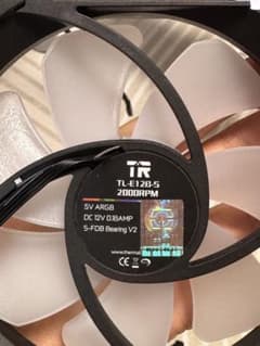 TL-E12B-5 2000RPM RGBファンのサムネイル