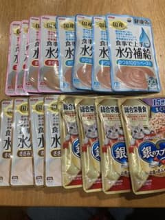 高齢猫　シニア猫　水分補給用　ウエットフードのサムネイル