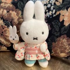 ミッフィー マスコットzakkaフェスタ限定 浴衣 さくらんぼ柄 着物