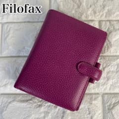 [Excellent Condition] Filofax Finsbury System Planner, Raspberry Mini 6
