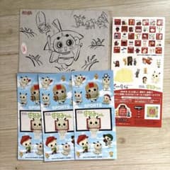 おじゃる丸 ポストカード ななみちゃんシールセット NHK
