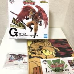 ヒロアカ1番くじ　G賞ホークス　3点セットのサムネイル