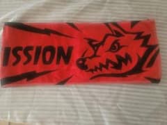 MAN WITH A MISSION マフラータオル 赤×黒 マンウィズのサムネイル