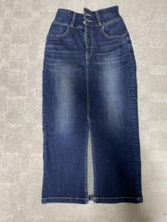デニムロングスカート デニムスカート　AZUL by moussyのサムネイル