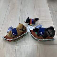 新品未使用タグ付き　サラブレッドコレクション　パドックぬいぐるみ　3体セット