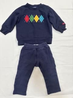 moujonjon ムージョンジョン 上下２点80cm トレーナー、ズボン